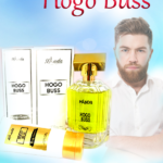 عطر HOGO BUSS + كريم هدية